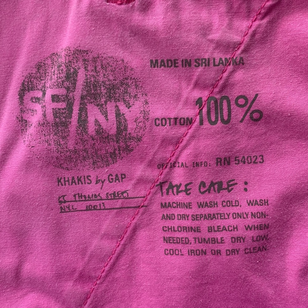 GAP Sunkissed Summer Shorts Pink Women’s Khakis by Gap size 4 - Picture 5 of 6